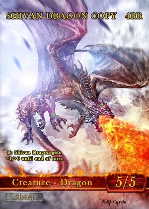 Shivan Dragon COPY/TOKEN
